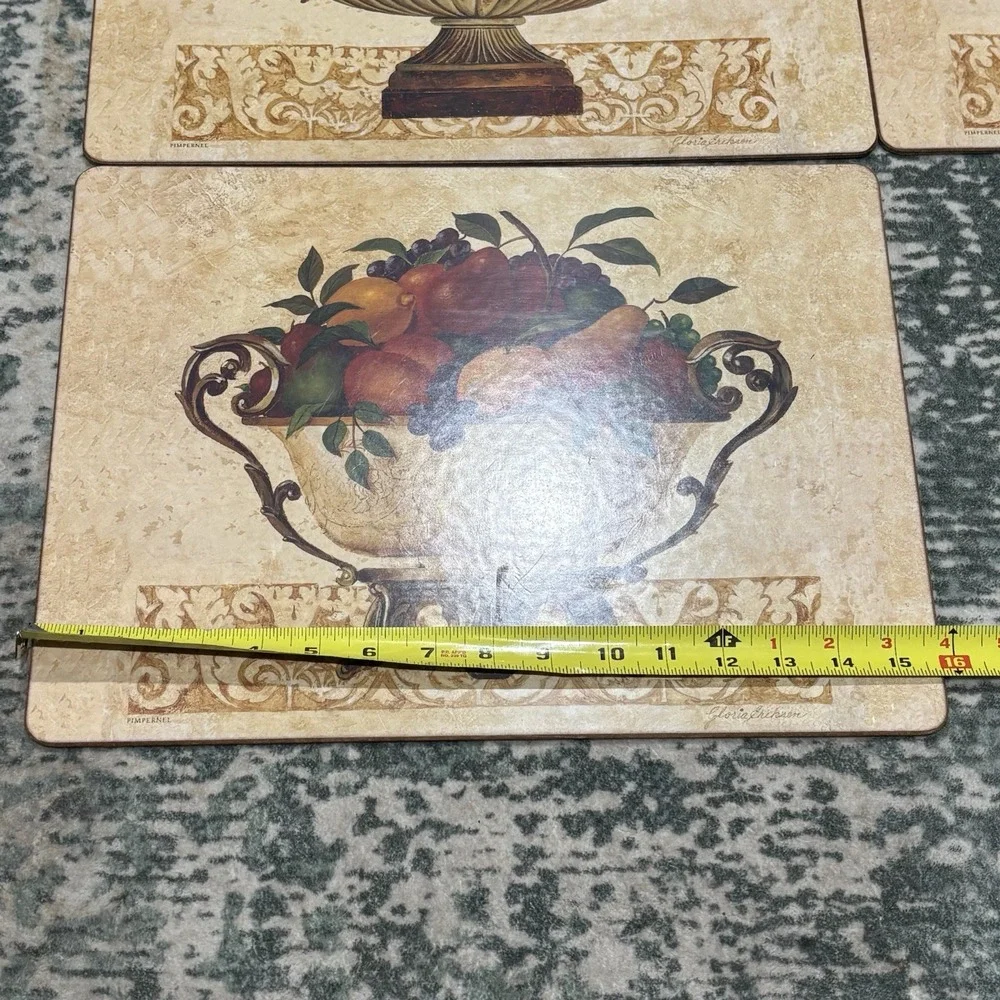 vintage Pimpernel cork-backed table mat 